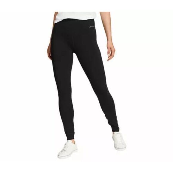 Eddie Bauer Ladies' Trail Tight Legging Pant Black Small New with‎ Tags - Picture 1 of 3